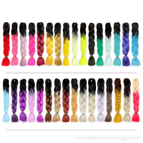 24'' 100g/pack synthetic braiding hair jumbo darling afro